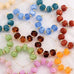 Boho Resin Beaded Hoop Earrings | 40E531