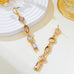Multi Shape Gemstone Linear Drop Earrings | 80E62689