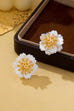 Layered Cherry Blossom Stud Earrings | 80E62722