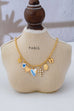 Vintage Coquette Multi-Charm Link Necklace | 80N93423