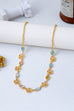 Vintage Floral & Pastel Crystal Link Necklace | 80N93432