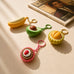 3D Fruit Tart Fidget Keychains | 40KC184