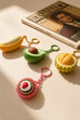 3D Fruit Tart Fidget Keychains | 40KC184