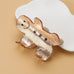 Holiday Gingerbread & Christmas Tree Hair Claw Clip| 40H1236