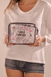 Clear Travel Cosmetic Organizer Travel Bag Pouch | 40P633