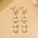Shimmering Crystal Linear Earrings | 80E62748