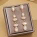Shimmering Crystal Linear Earrings | 80E62748
