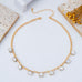 Emerald-Cut Crystal Chain Necklace | 80N93470