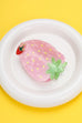 Trending Dangling Charm Cherry Strawberry Hair Claw Clip | 40H1168