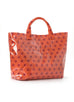 Large Striped Vinyl Tote Bags | 40P636