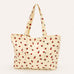 Strawberry Print Corduroy Shoulder Tote Bag | 40P639