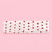 Stripe Heart Printed Yoga Headband 2-pc Set| 40HWP601-Pack 2