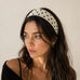 Red Gingham & Black Polka Dot Headband 2-pc Set| 40HWP604