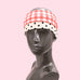 Red Gingham & Black Polka Dot Headband 2-pc Set| 40HWP604