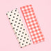 Red Gingham & Black Polka Dot Headband 2-pc Set| 40HWP604