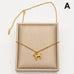 18K STAINLESS STEEL DOG CHARM NECKLACE | 40NK9765