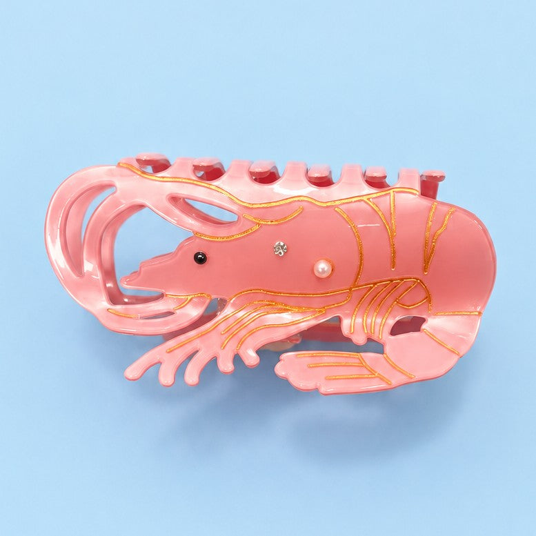 Shrimp Acetate Hair Claw Clip | 40H1176