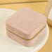 VELVET JEWELRY ORGANIZER TRAVEL BOX CASE | 40P642
