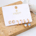 Whimsical Crystal Glass Huggie & Stud Earring Set | 80E63007