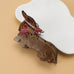 Charming Dachshund Dog Bandana Hair Claw Clip | 40H1235