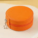 ROUND JEWELRY ORGANIZER TRAVEL BOX CASE | 40P643