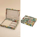 FLORAL PRINT JEWELRY ORGANIZER TRAVEL BOX CASE | 40P644