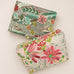 FLORAL PRINT JEWELRY ORGANIZER TRAVEL BOX CASE | 40P644
