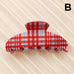 Pastel Plaid & Gingham Hair Claw Clip | 40H1194
