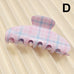 Pastel Plaid & Gingham Hair Claw Clip | 40H1194