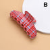 Pastel Plaid & Gingham Hair Claw Clip | 40H1194