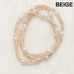 Pastel Mixed Beaded Pearl Stretch Bracelet | 40B5274