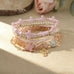 Cross Charm Mixed Beaded Bracelet Set | 40B5275