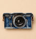 Jumbo Vintage Camera-shaped Hair Claw Clip | 40H1198