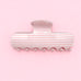 Polka Dot & Striped Flat Rectangle Hair Claw Clips | 40H1200