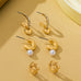 Cherry & Pearl Charm Trio Hoop Earring Set | 80E63109