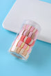 Striped Terry Hair Ties 5-Pc Set | 40S745