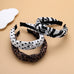 POLKA DOT ZEBRA ANIMAL KNOTTED HEADBAND | 40HB213