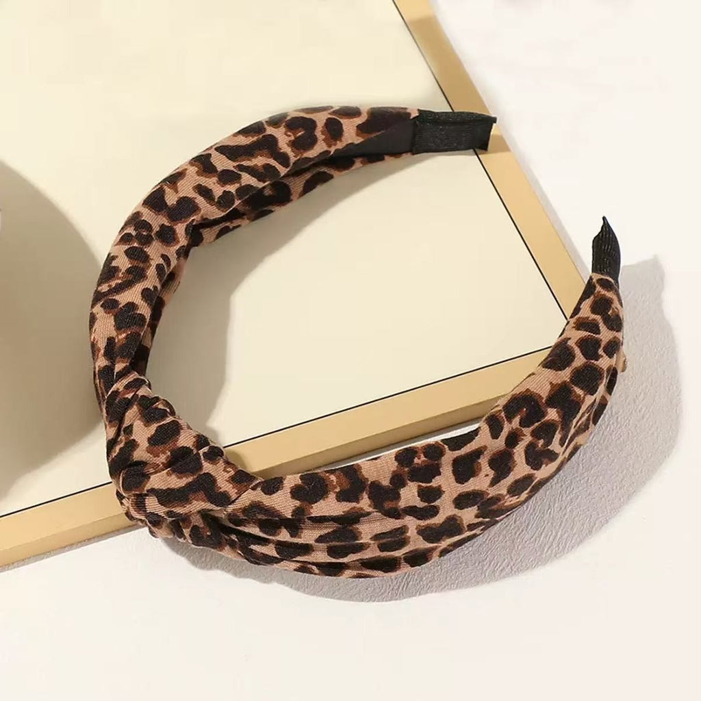 POLKA DOT ZEBRA ANIMAL KNOTTED HEADBAND | 40HB213