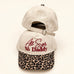 Leopard Brim Embroidered Graphic Baseball Cap | 40HW770
