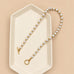 Classic Pearl Beaded Toggle Closure Necklace | 40NK9792
