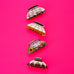 Vintage Stained Glass Lamp Shade Hair Claw Clip | 40H1240