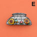 Vintage Stained Glass Lamp Shade Hair Claw Clip | 40H1240