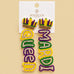 Mardi Queen Seed Beaded Dangle Earrings | 40E557