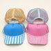Pastel Striped Mesh Trucker Hat | 40HW768