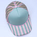 Pastel Striped Mesh Trucker Hat | 40HW768