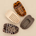 Oversized Oval French Lay Flat Hair Claw Clips | 40H1216