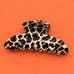 Animal Print Curved Hair Claw Clips | 40H1213