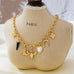Western Longhorn Skull Heart Multi-Charm Necklace | 80N93803