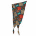 Patchwork Print Triangle Hip Scarf Belt | 40SC753