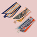 Mixed Print Scarf with Loop | 40SC754